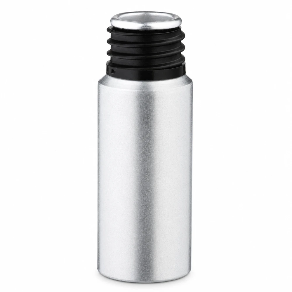 20 ml aluminium fles gebeitst zonder sluiting Handig 20ml flesje van gekleurd aluminium, ideaal voor reisparfum en aromatherapie