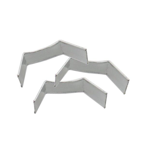 1 papieren U-clip, lengte 33, zilver