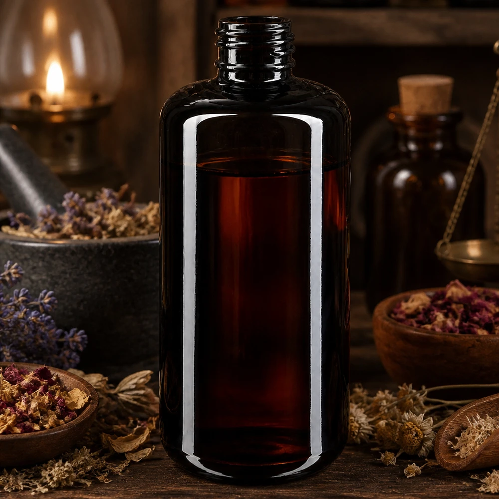 Violetglas fles 200ml GCMI 410/24 Mironglas Draco 200ml compacte cosmetica flacon ideaal voor op reis en mobiel gebruik van verzorgingsproducten