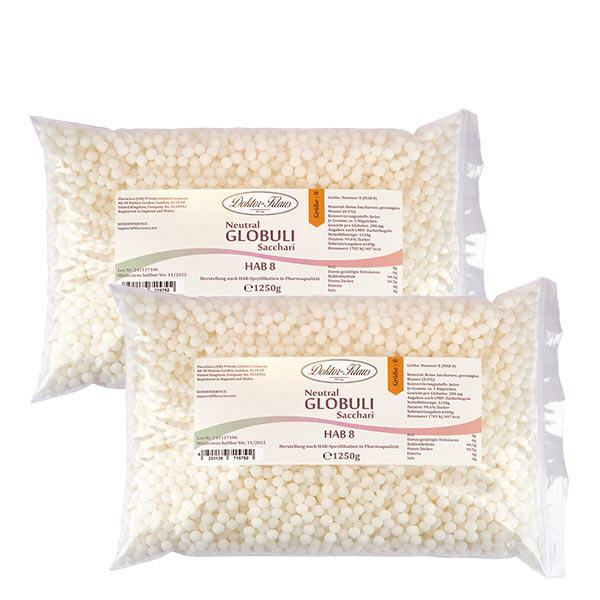 2500 g Neutral globuli HAB 8 van 100% zuivere sacharose 2500 g Neutral globuli HAB 8 van 100% zuivere sacharose