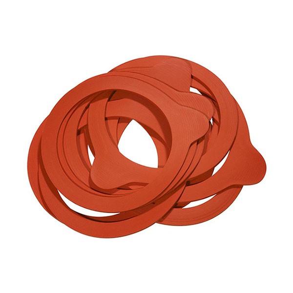 Inmaakring natuurrubber RR60 oranje Afsluitringen voor inmaakpotten Inmaakringen van rubber