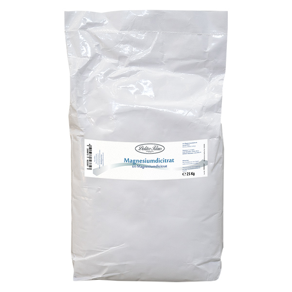 tri-magnesiumdicitraat watervrij 25kg tri-magnesiumdicitraat watervrij 25kg