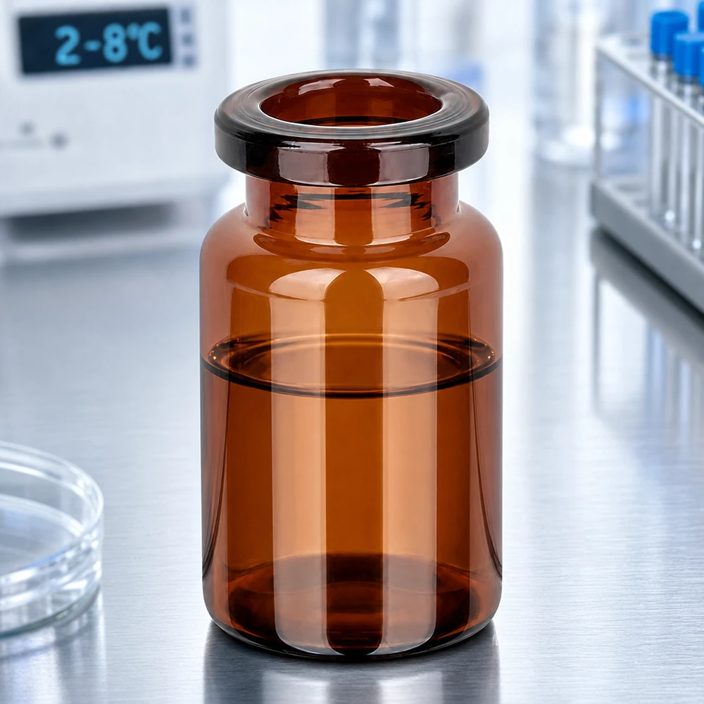 Hochwertige Braunglas Vials 5ml für aseptische Abfüllung von Injektionspräparaten