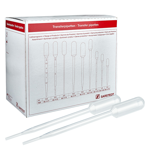 Transferpipet, nominaal volume: 6 ml, (LxB): 152 x 15 mm, stuurman