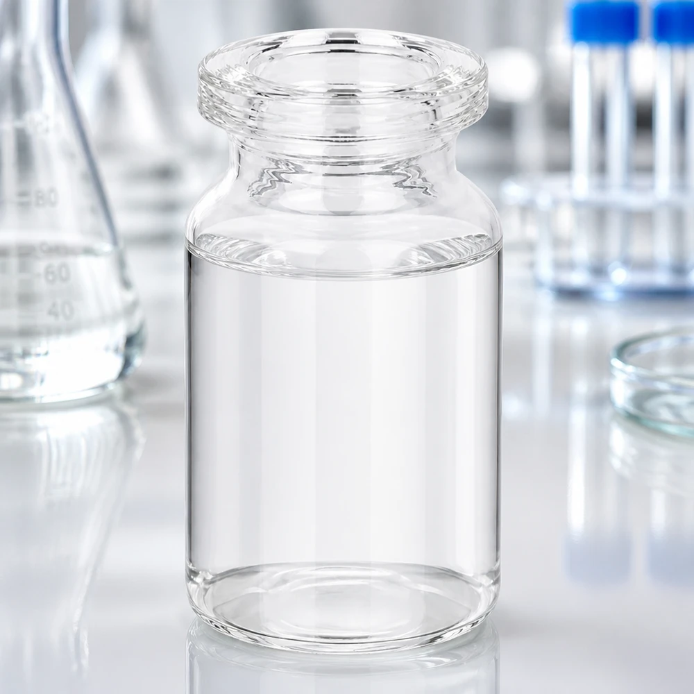 Hochwertige Injektionsflasche aus klarem Glas 5ml Füllvolumen für Pharmaindustrie