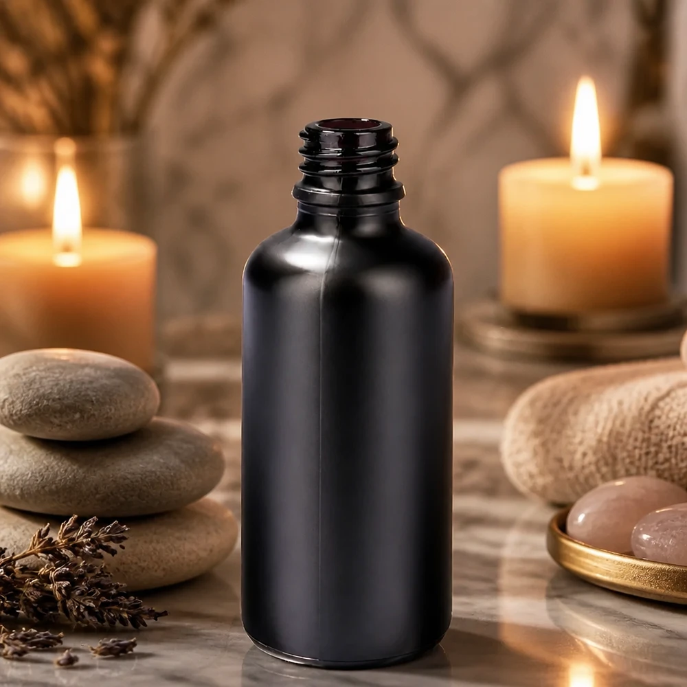 50ml apothekersfles BlackLine UT18/50 UNiTWIST Robuuste 50ml BlackLine UT18/50 UNiTWIST apothekersfles met krasbestendig oppervlak en stevige sluiting