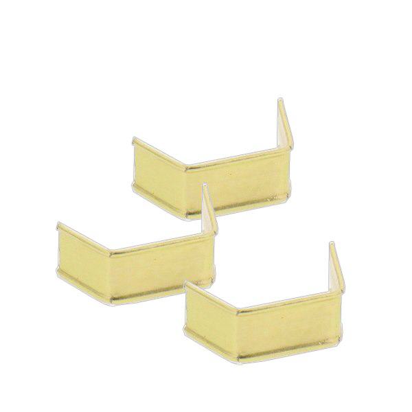 1 papieren U-clip, lengte 33, goud