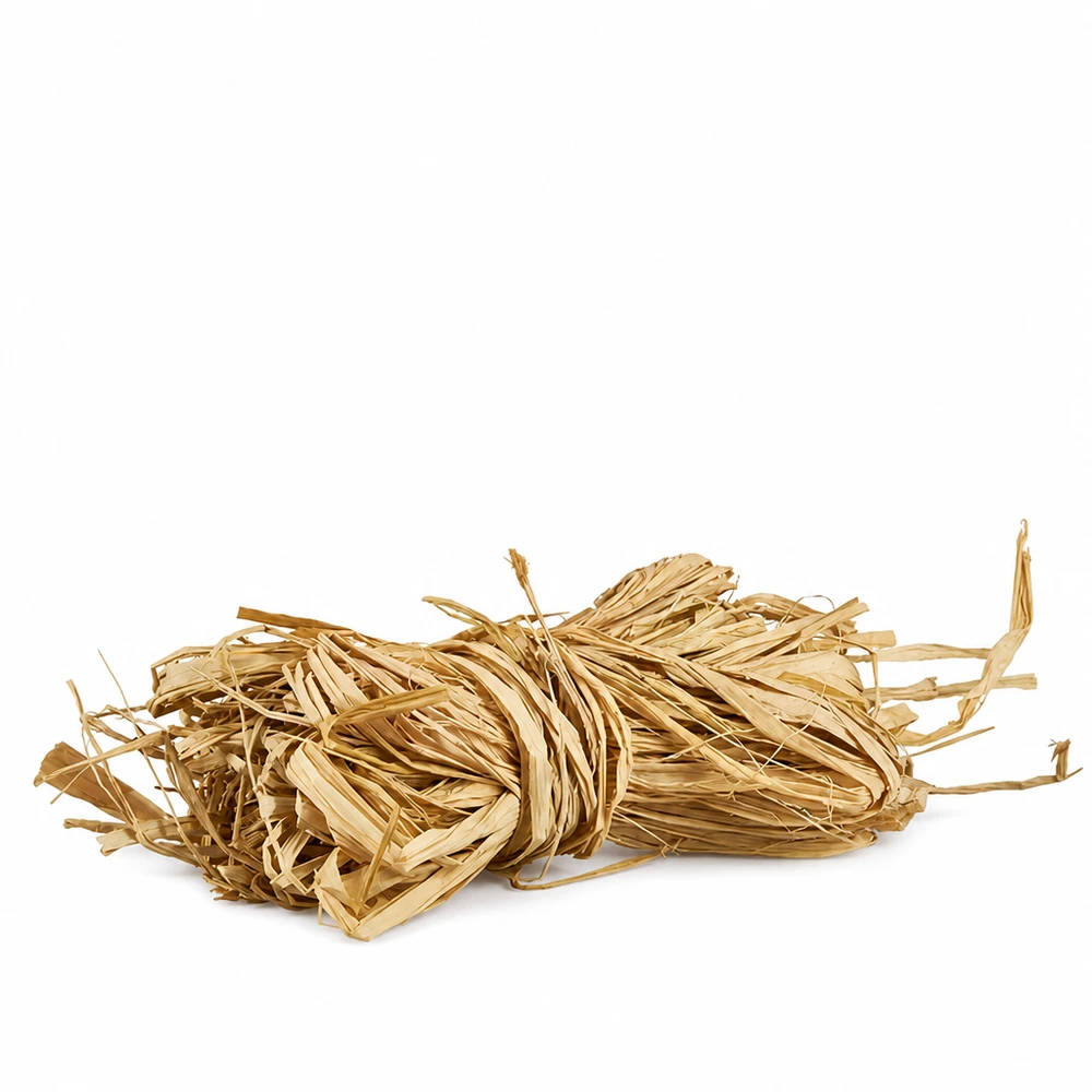 Natuurlijk raffia voor decoratie 30 g Natuurlijke raffia voor decoratie 30 g natuurlijke raffiavezels in goudbeige voor decoratie en knutselprojecten