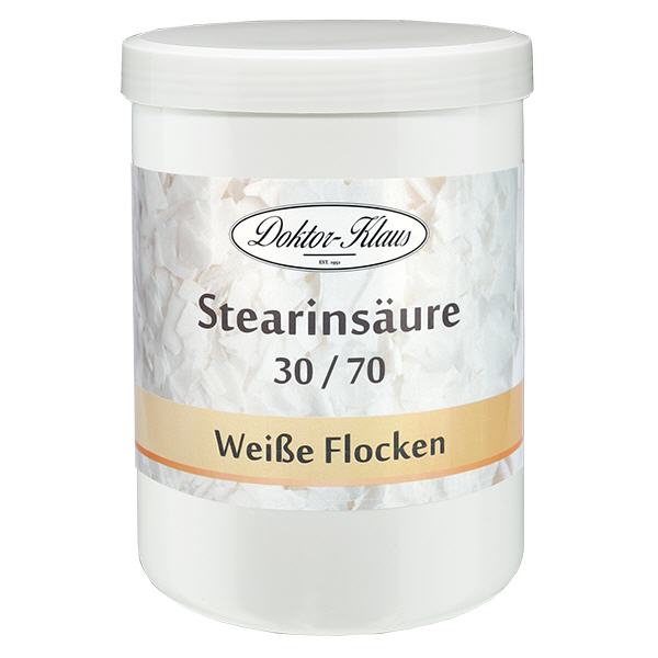 Stearinezuur 500 g in witte pot van Doktor-Klaus Stearinezuur 500 g in witte pot van Doktor-Klaus