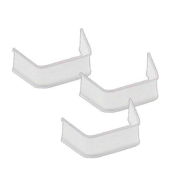 1 papieren U-clip, lengte 40, wit 1 papieren U-clip, lengte 40, wit