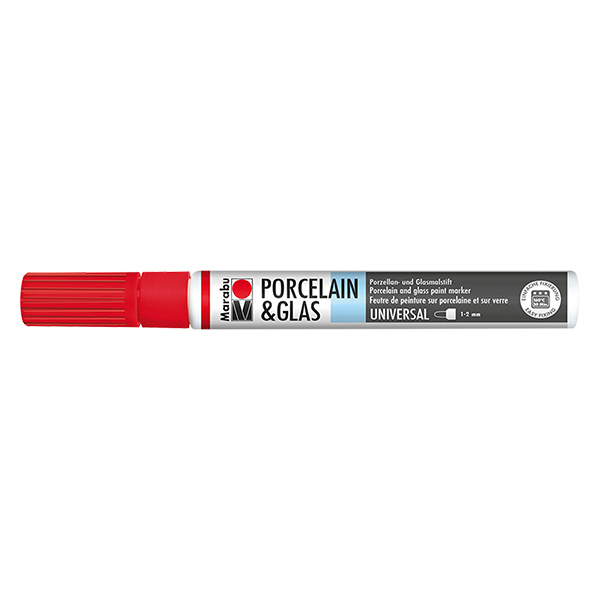 Krijt kersen 1-2mm voor glas/porselein (125)