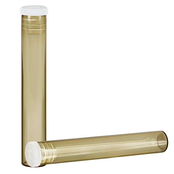 1 Illax globulibuisje bruin glas 1.5 g