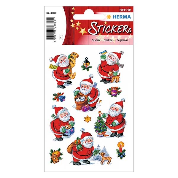 Sticker "Kerstman 2" (36 stickers) Sticker "Kerstman 2" (36 stickers)