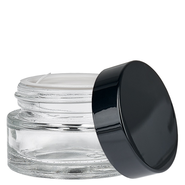 Glazen pot 20ml helder met deksel UNiTWIST Glazen pot 20ml helder met deksel UNiTWIST