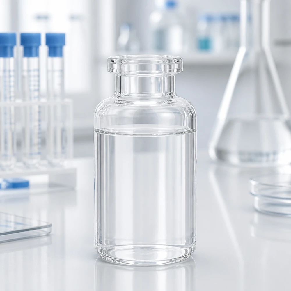 Injectiefles helder glas 30ml Sterile Injektionsflasche aus Klarglas 30ml Füllvolumen für Medikamente und Wirkstoffe