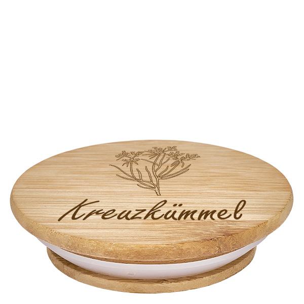Holzdeckel "Kreuzkümmel" für WECK RR60 Holzdeckel "Kreuzkümmel" für WECK RR60