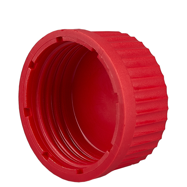 Schroefsluiting - dop GL 45 rood
