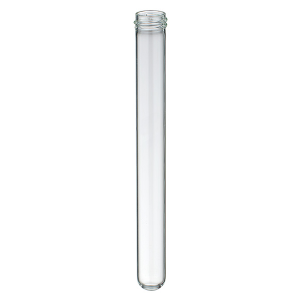 Reageerglas 160x16mm borosilicaatglas met schroefdraad