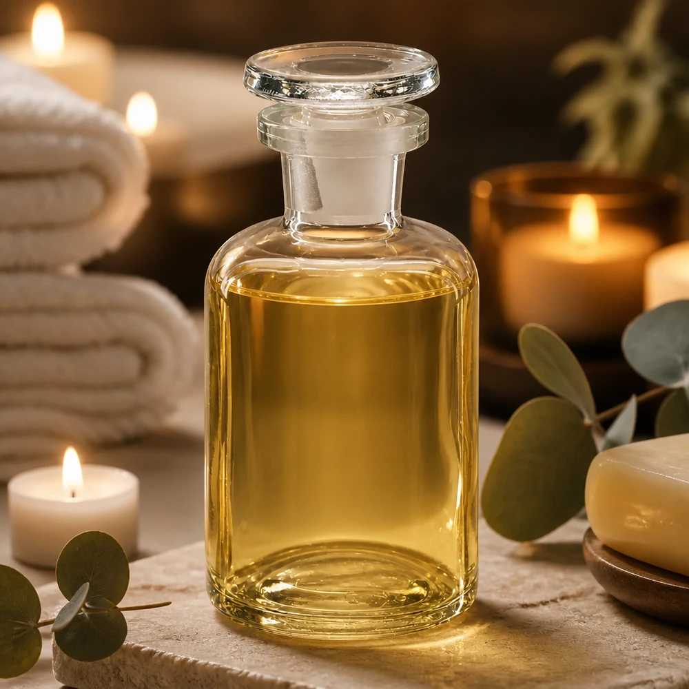 Apothekersfles 50 ml nauwe hals helder glas incl. glazen stop Glazen miniatuurflesje van 50 ml, helder, met glazen stop, smalle hals, ideaal voor het bewaren van oliën