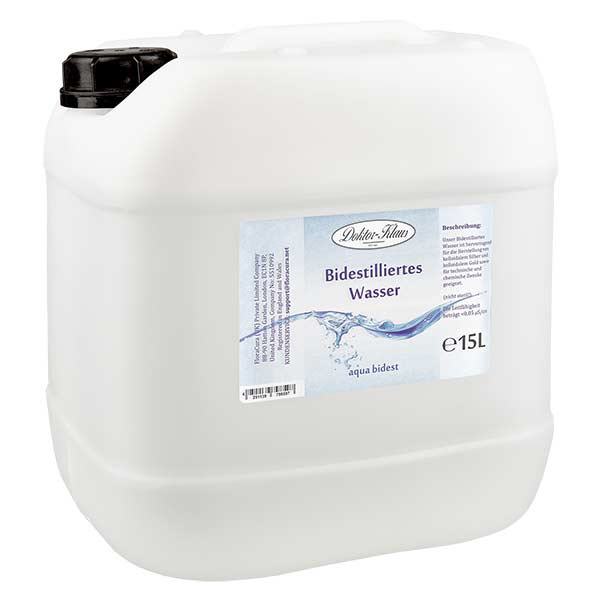 Doktor-Klaus Aqua bidest - Dubbel gedestilleerd water 15 l