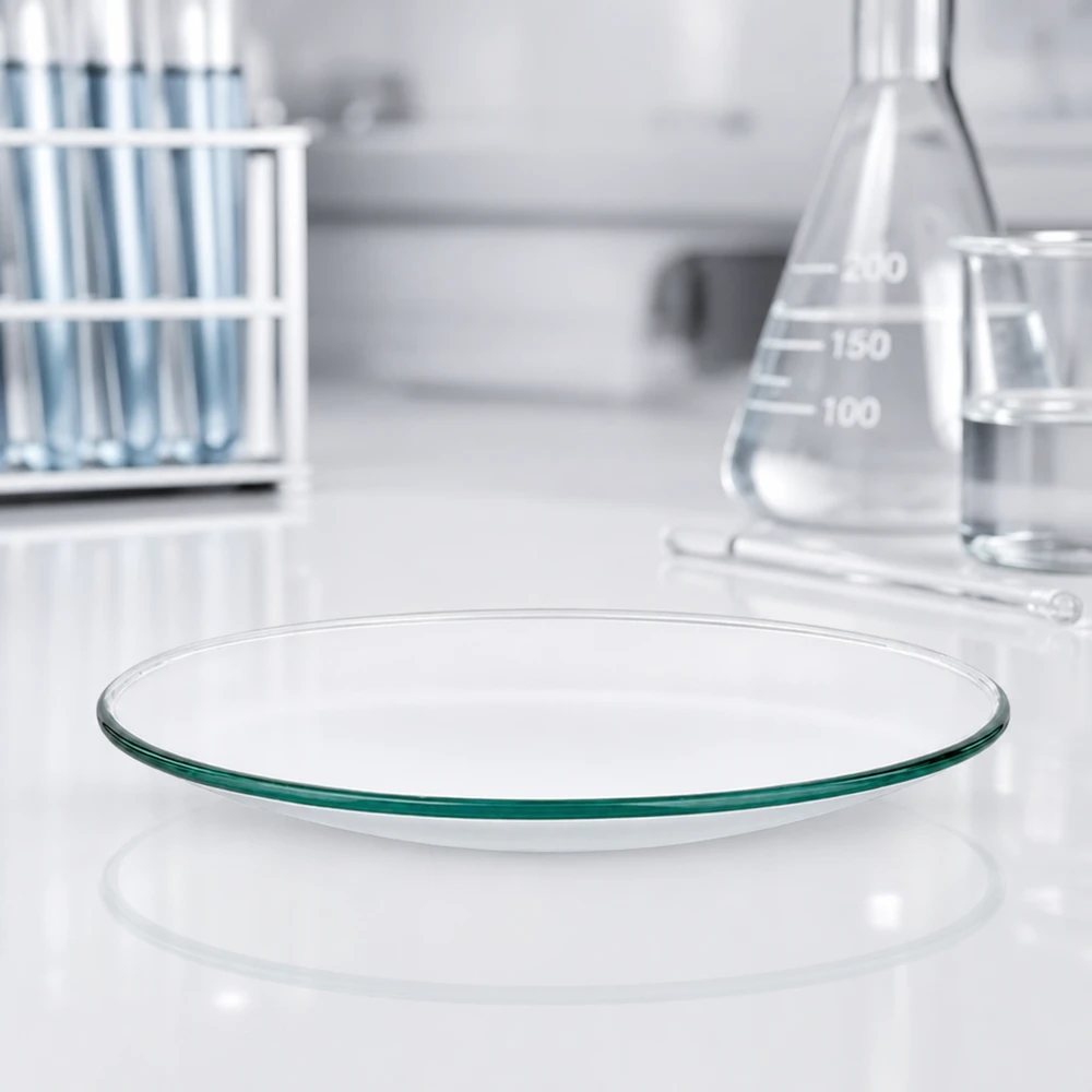 Horlogeglazen 60 mm - borosilicaatglas 3.3 - versmolten rand Hittebestendige glazen schaal met een diameter van 60 mm voor verwarmings- en droogprocessen