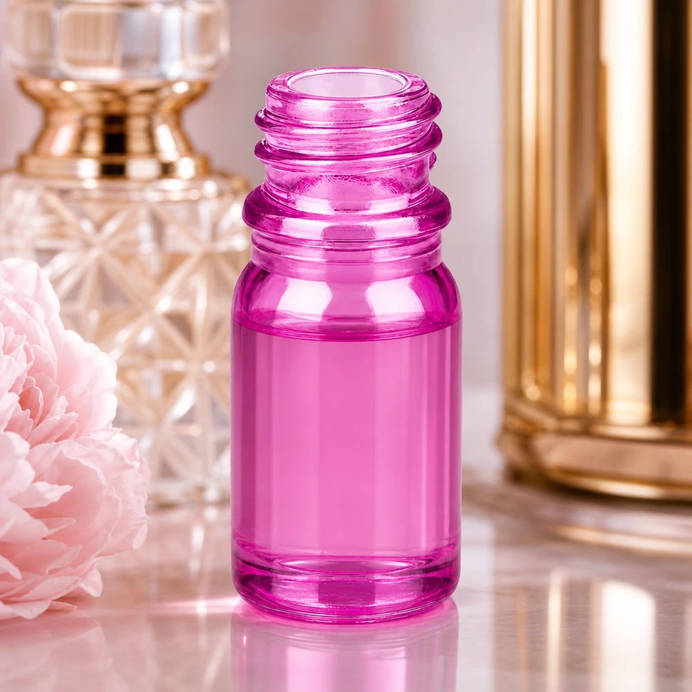 5ml apothekersfles PurpleLine UT18/5 UNiTWIST 5ml PurpleLine UT18/5 UNiTWIST fles in doorschijnend violet voor farmaceutisch gebruik