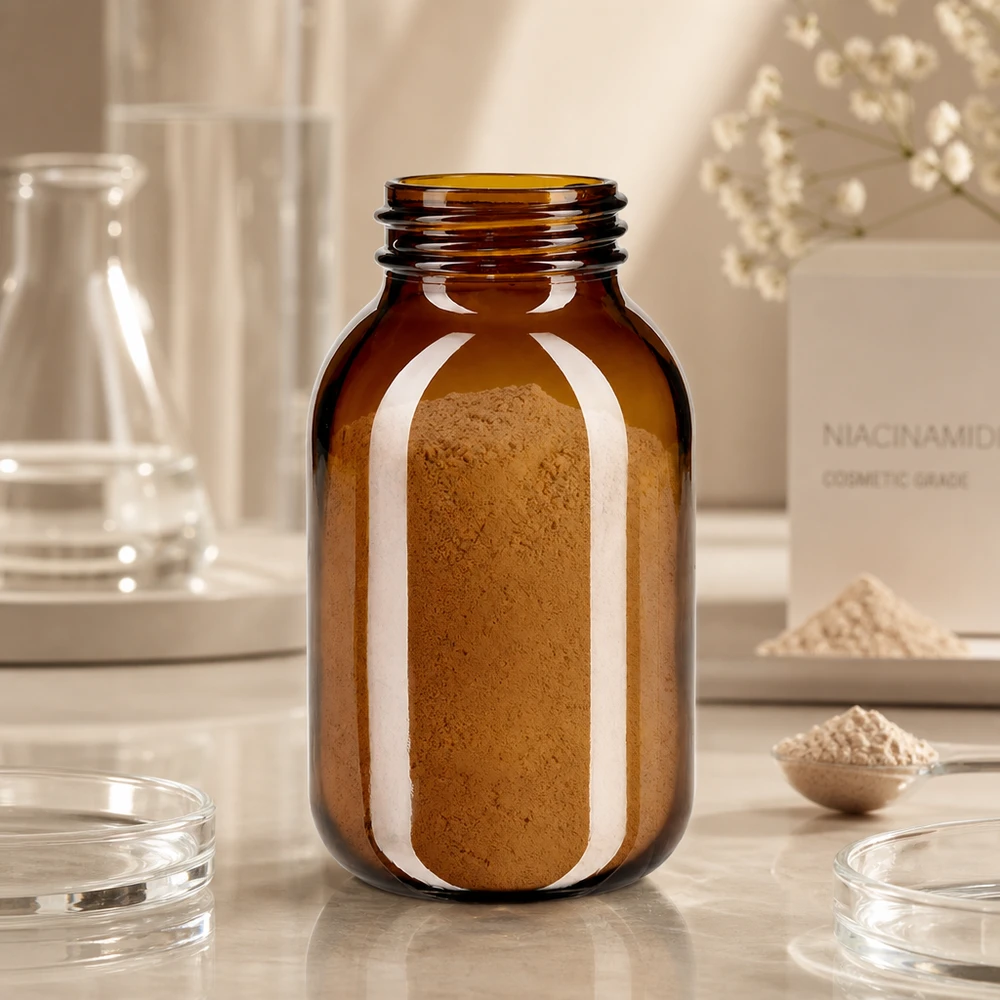 Fles met wijde hals 500 ml bruin glas met DIN 55 opening zonder sluiting Lege 500ml amberkleurige glazen wijdhalsfles voor poedervormige stoffen en voedingssupplementen