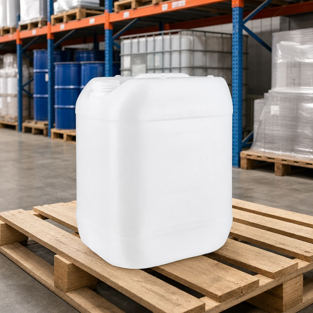 20l jerrycan, UN-toelating, zonder schroefsluiting 20-liter jerrycan, geschikt voor pallets en zonder sluiting, voor logistiek en transport
