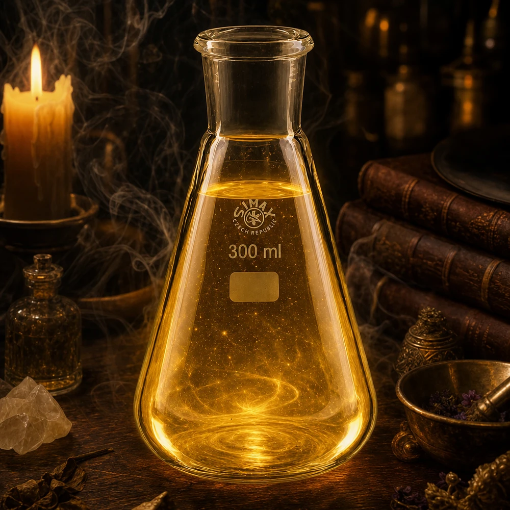 Erlenmeyer 300ml nauwe hals borosilicaat met slijpstuk 29/32 Erlenmeyer 300ml met warme glans en standaard geslepen verbinding voor professioneel laboratoriumwerk