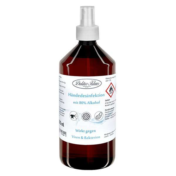 Handdesinfectiespray 1000ml Doktor-Klaus Handdesinfectiespray 1000ml Doktor-Klaus