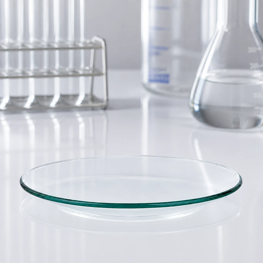 Horlogeglazen 90 mm - borosilicaatglas 3.3 - versmolten rand Ronde horlogeglazen kom met een diameter van 9 cm en een dunne glazen bodem voor optimale warmteoverdracht