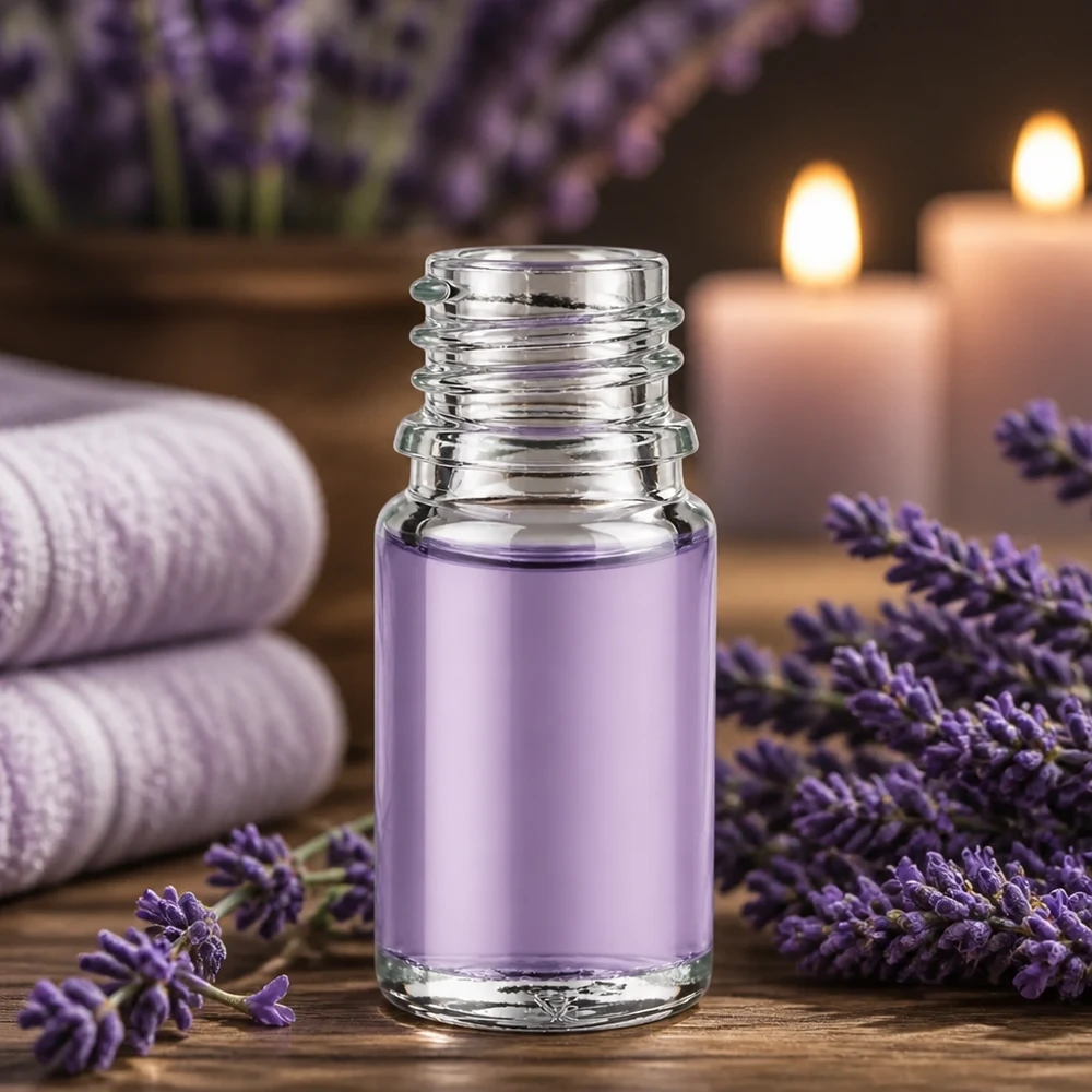 Helder glazen fles 5ml Klein ApoGlas apothekersflesje van helder glas van 5 ml voor nauwkeurige dosering van actieve ingrediënten