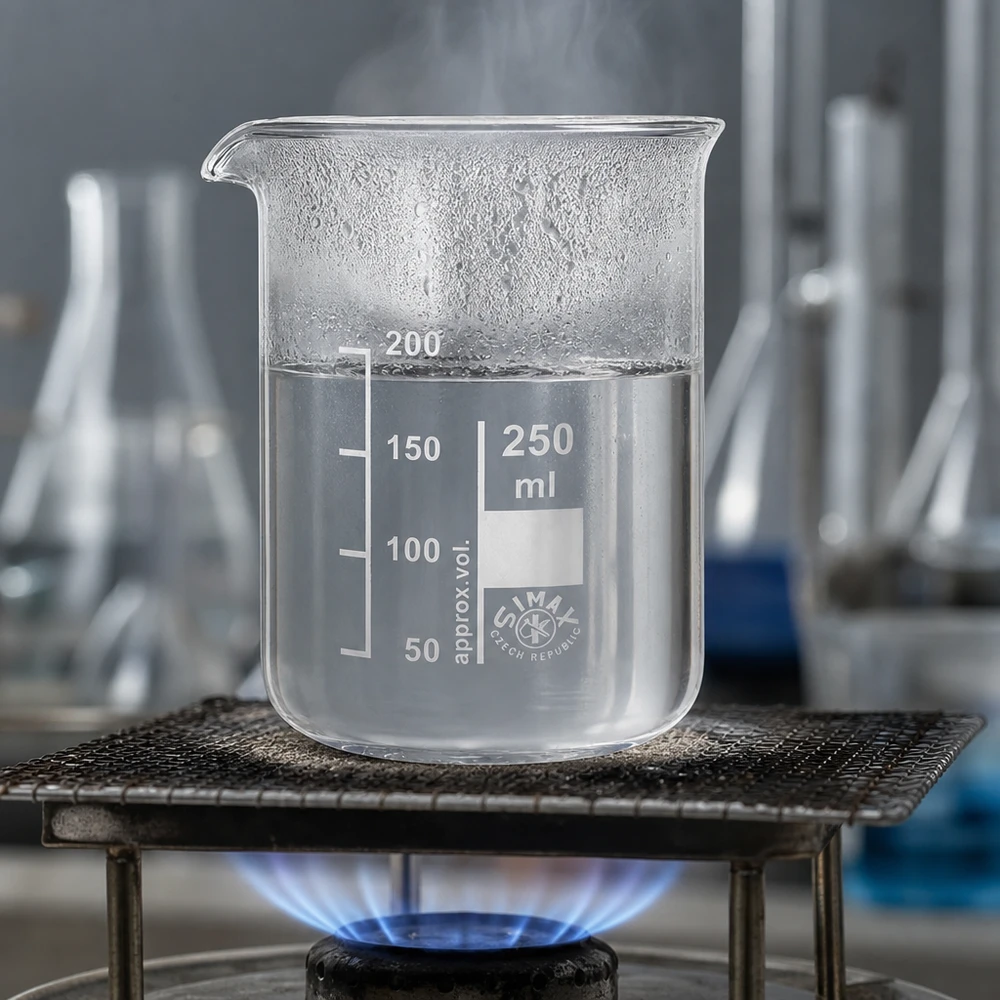 Bekerglas 250 ml van hittebestendig borosilicaatglas (laag model) Transparant bekerglas 250 ml lage vorm van borosilicaatglas voor nauwkeurige metingen en experimenten