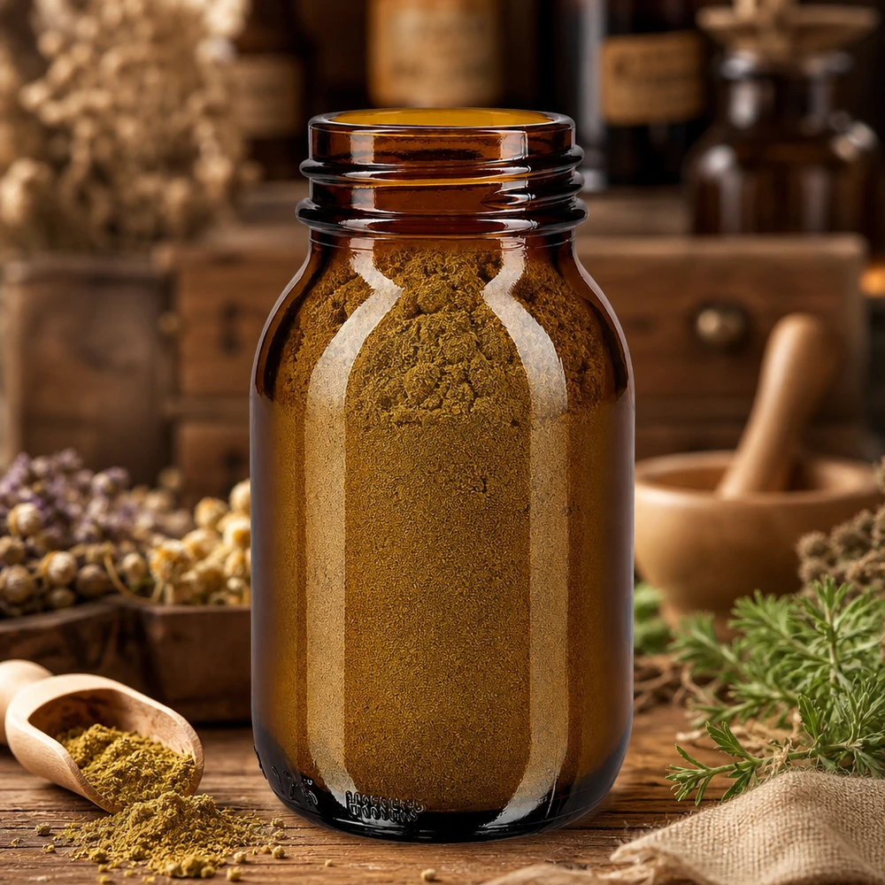 125ml fles amber glas Apothekersfles 125ml amberkleurig glas met wijde opening voor kruidenpoeder en specerijen