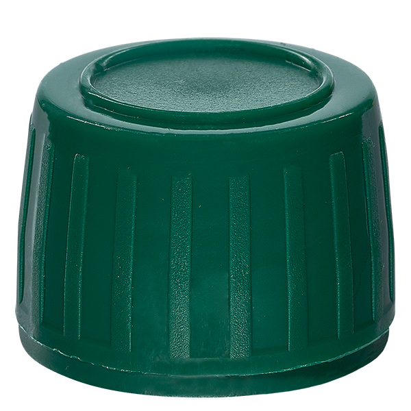 Schroefdop groen met verzegelring PP28 ApoGlas