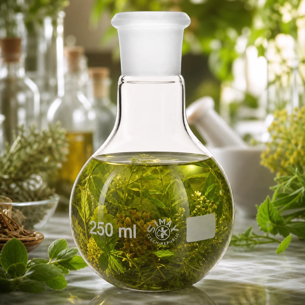 Platbodem kolf 250ml wijde hals borosilicaat met slijpstuk 29/32 Dikwandige erlenmeyer 250 ml van helder glas met nauwkeurig geslepen standaard 29/32