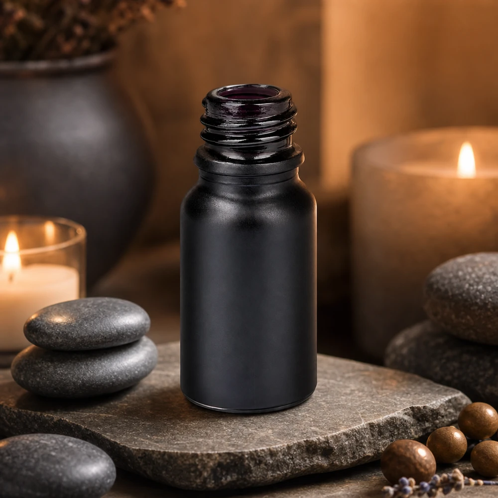 10ml apothekersflesje BlackLine UT18/10 UNiTWIST 10ml apothekersfles BlackLine UT18/10 UNiTWIST in een elegante zwarte afwerking voor hoogwaardige bereidingen