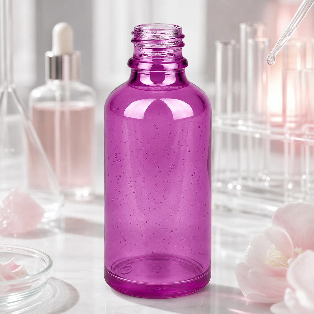 50ml apothekersfles PurpleLine UT18/50 UNiTWIST PurpleLine UT18/50 apothekersfles 50ml van robuust glas voor veilige opslag van werkzame stoffen