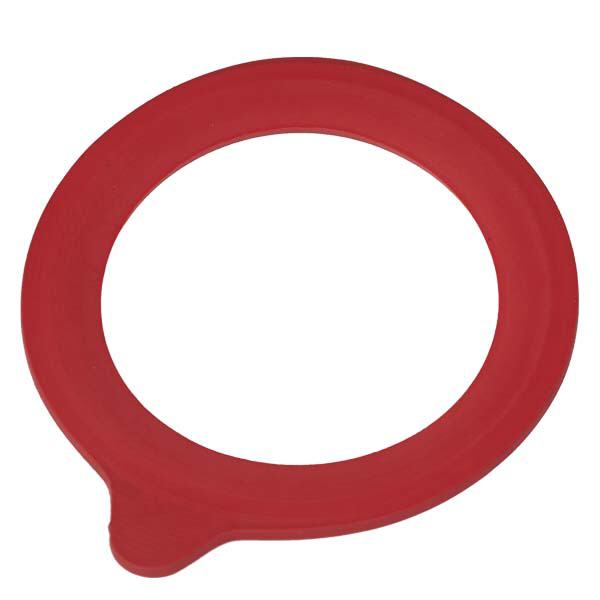 Rubber ring rood (1330) passend voor 135, 272 ml beugelglazen Rubber ring rood (1330) passend voor 135, 272 ml beugelglazen