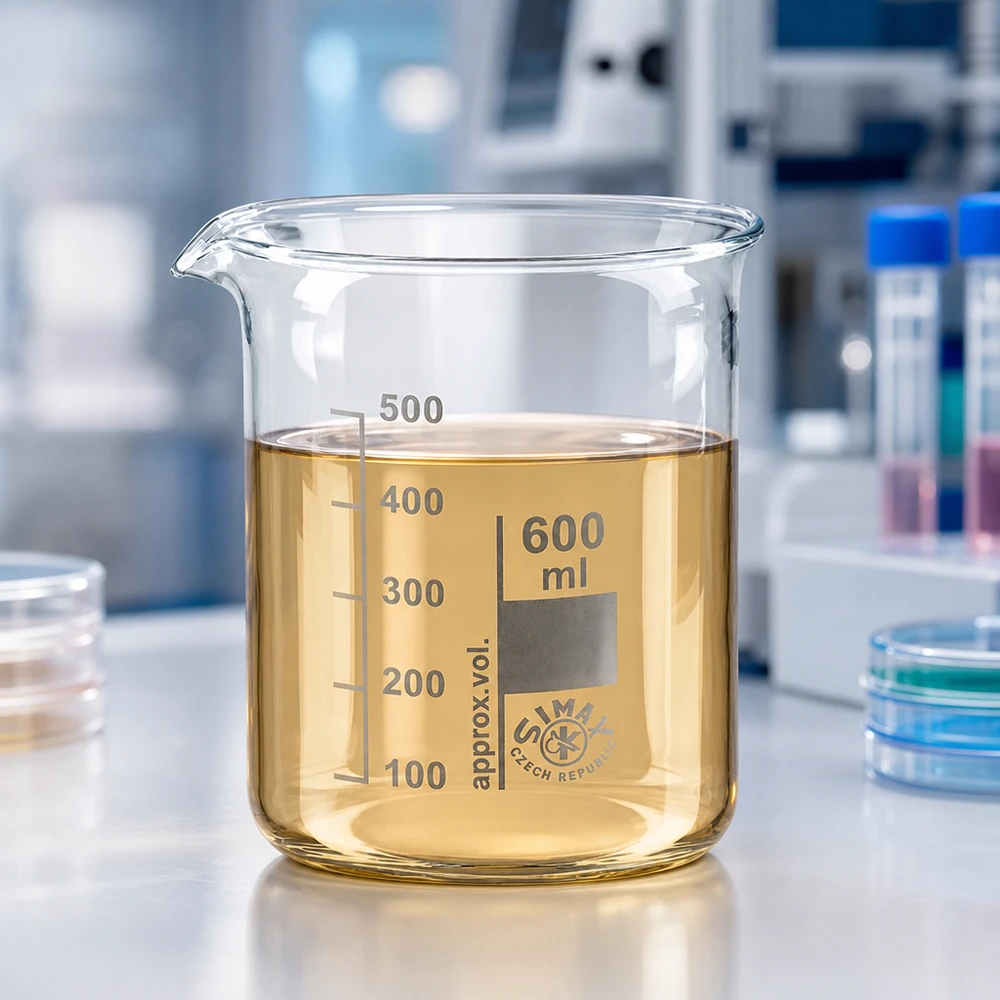 Bekerglas 600 ml van hittebestendig borosilicaatglas (laag model) Transparante beker 600ml met lage vorm gemaakt van hoogwaardig borosilicaatglas voor het laboratorium en de keuken