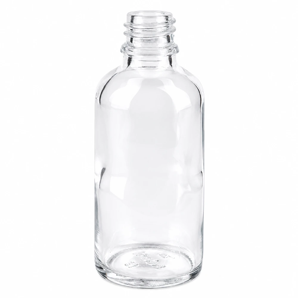 Helder glazen fles 50ml 50ml apothekersfles ApoGlas gemaakt van transparant glas voor medicijnen en tincturen