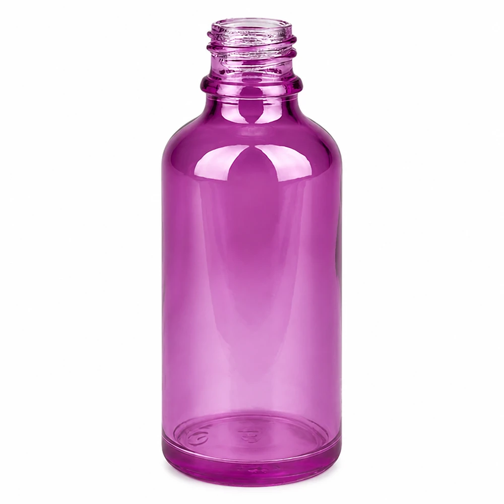 50ml apothekersfles PurpleLine UT18/50 UNiTWIST Kleine 50ml PurpleLine apothekersfles in paars met UT18/50 UNiTWIST sluitsysteem