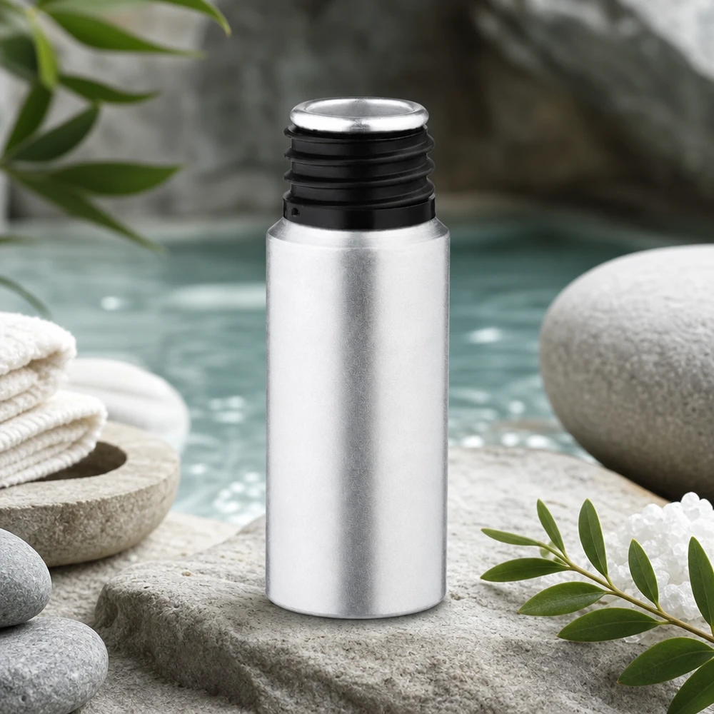 20 ml aluminium fles gebeitst zonder sluiting Premium 20 ml flesje van gebeitst aluminium met corrosiebestendig oppervlak voor langdurig gebruik