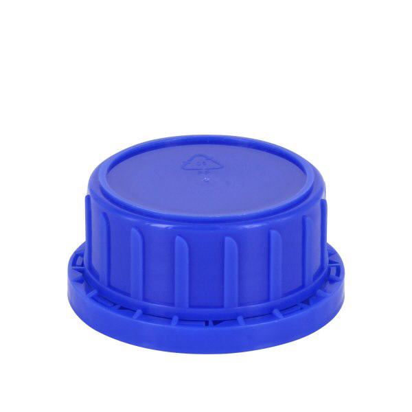 Schroefsluiting VR DIN 54 blauw met EPE-tussenlaag, passend op flessen met wijde hals 500ml en 1000ml (Art Schroefsluiting VR DIN 54 blauw met EPE-tussenlaag, passend op flessen met wijde hals 500ml en 1000ml (Art