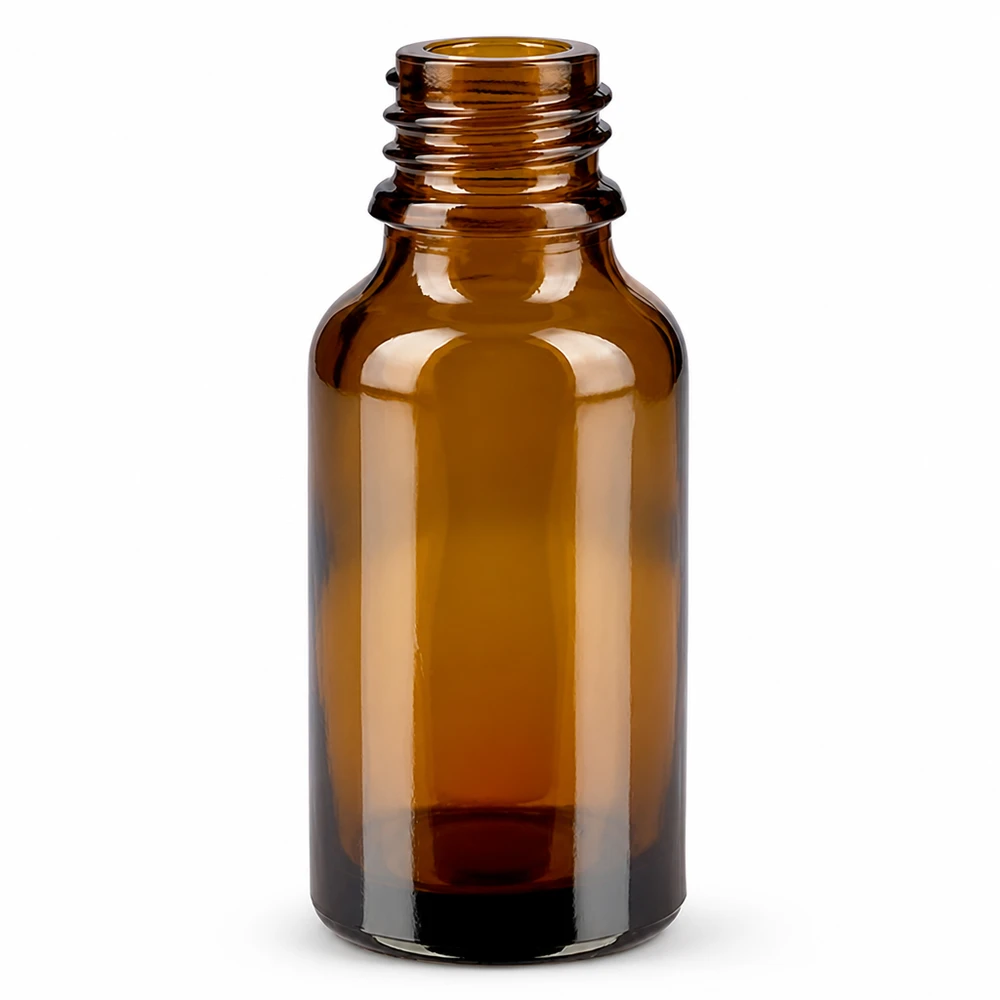 30ml bruine apothekersfles ApoGlas 30ml bruin glazen apothekersflesje met schroefdraad voor essentiële oliën en medicijnen