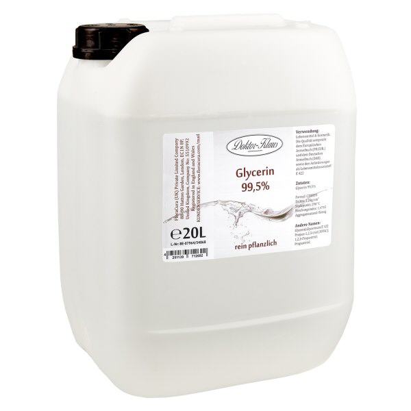 Glycerine in bio-kwaliteit 20 l in HDPE bus. Nu online bestellen bij Glazen-en-Potten! Glycerine in bio-kwaliteit 20 l in HDPE bus. Nu online bestellen bij Glazen-en-Potten!