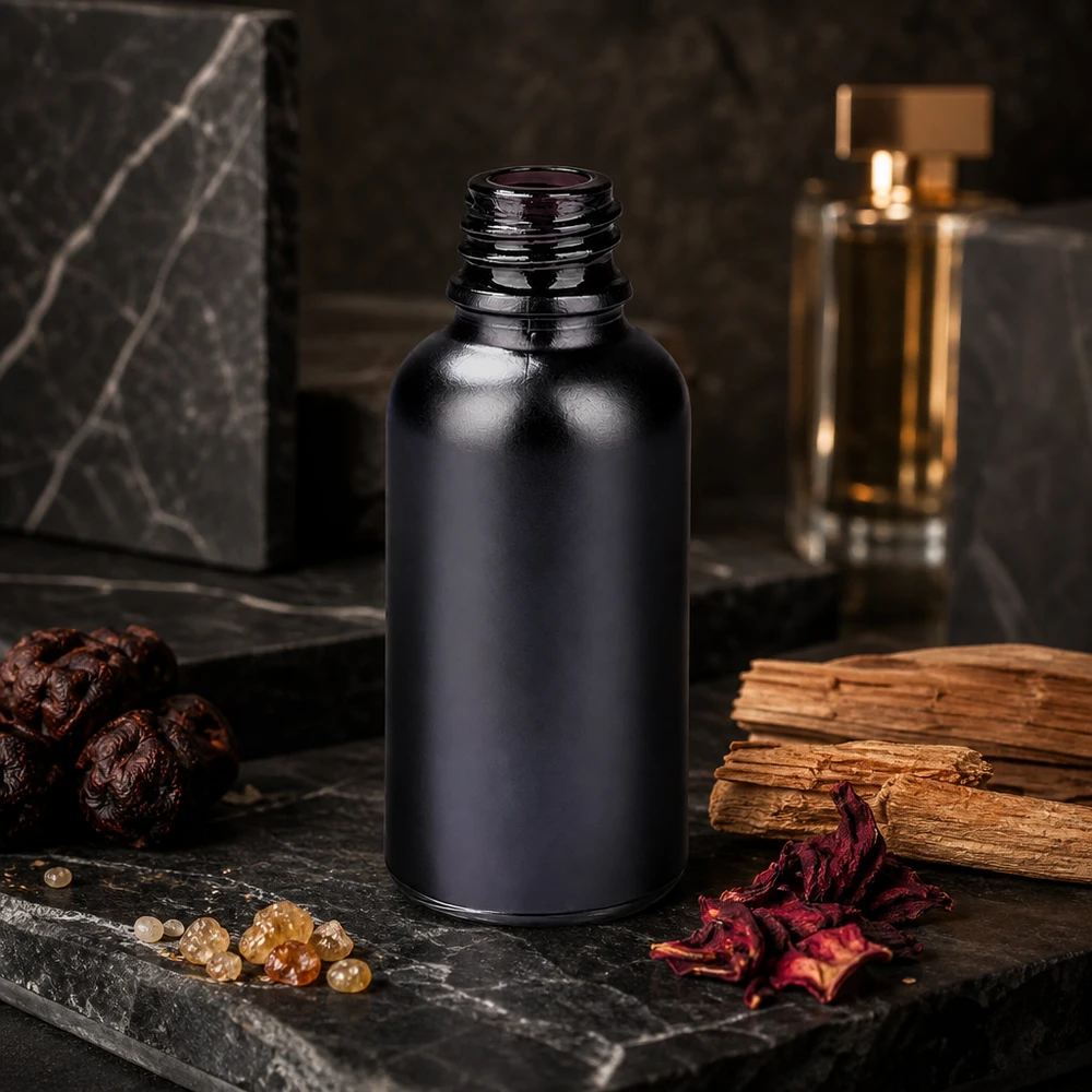 30ml apothekersfles BlackLine UT18/30 UNiTWIST Hoogwaardige BlackLine apothekersfles 30ml met robuuste UNiTWIST-dop voor veilig bewaren