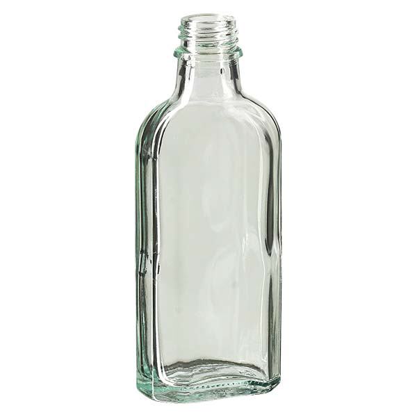 100 ml witte meplatfles met DIN 22 monding 100 ml witte meplatfles met DIN 22 monding