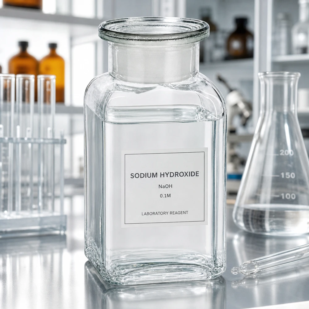 Vierkant-apothekersfles 100 ml wijde hals helder glas incl. glazen stop Vierkante glazen fles van 100 ml, helder, met brede hals, voor chemische oplossingen en laboratoriumtoepassingen