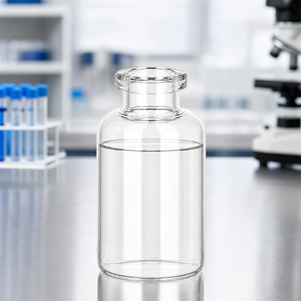 Injectiefles helder glas 30ml Hochwertige Klarglas Injektionsflasche 30ml mit verdicktem Mündungsrand für sichere Gummistopfenversiegelung